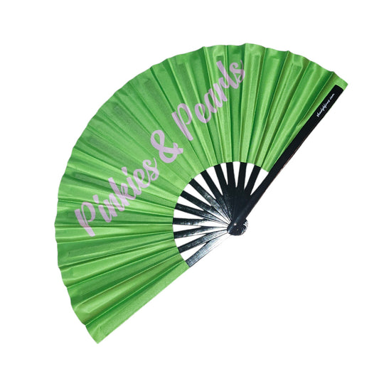 Pinkies & Pearls Clack Fan