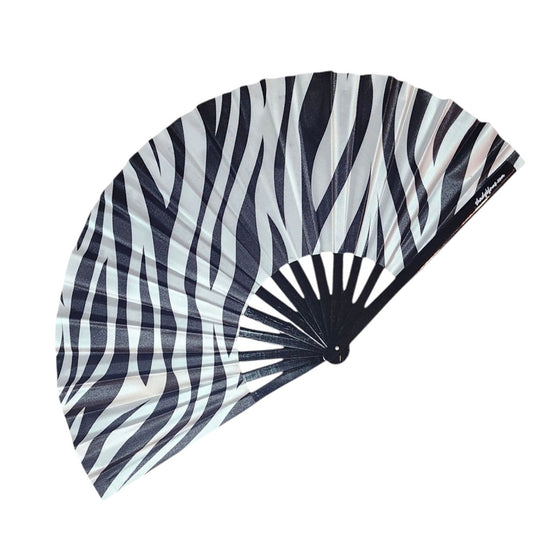 Zebra Print Clack Fan