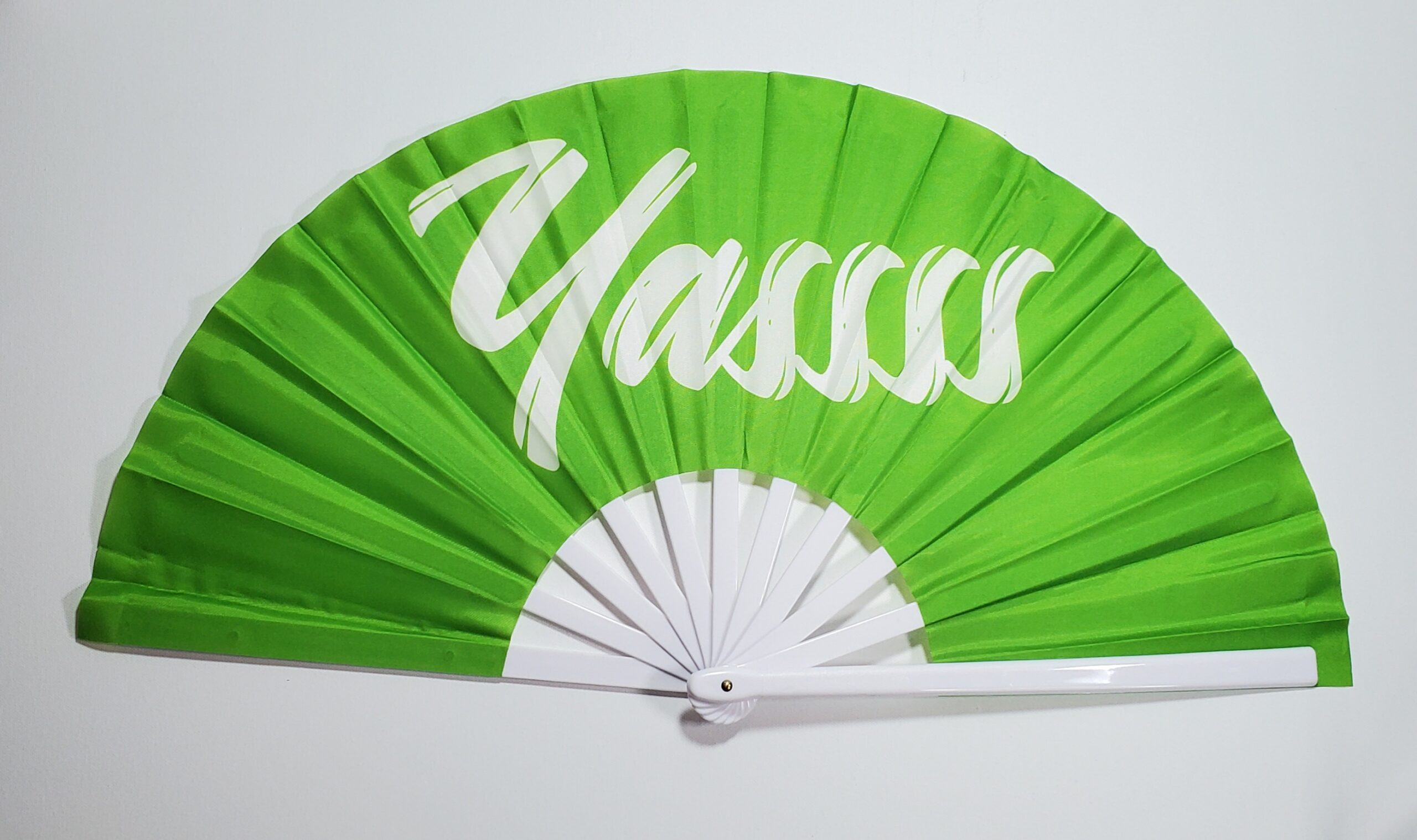 Yassss Large Statement Hand Fan - Shadybfans