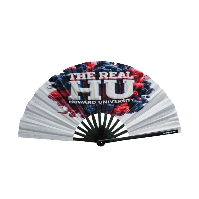 Howard University HBCU fan for graduation, football games, tailgates and alumni gifting.